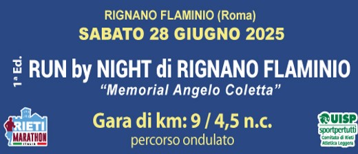 Run by Night di Rignano Flaminio
